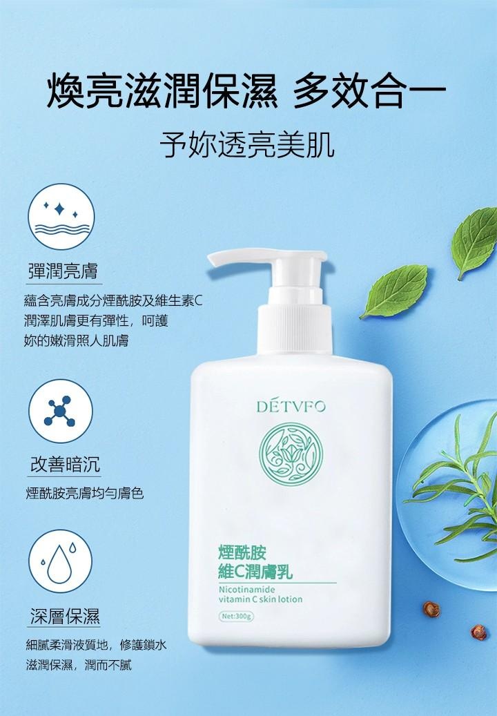 「煙酰胺維C身體美白乳」網友好評推薦，不黏膩美白超有感，改善色差、擺脫黑肉底就靠這幾罐！讓妳告別黑肉底，從頭白到腳趾頭！