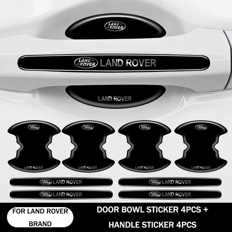 【獨家定制 所有車型】汽車防撞条 門碗/門把手/門邊防撞貼豪華8件套